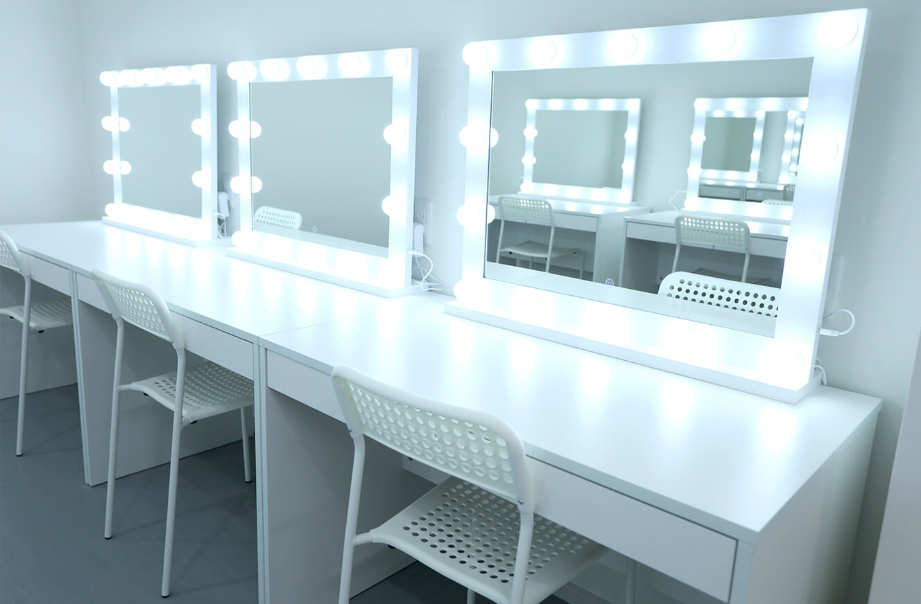 撮影も可能なルクール更衣室