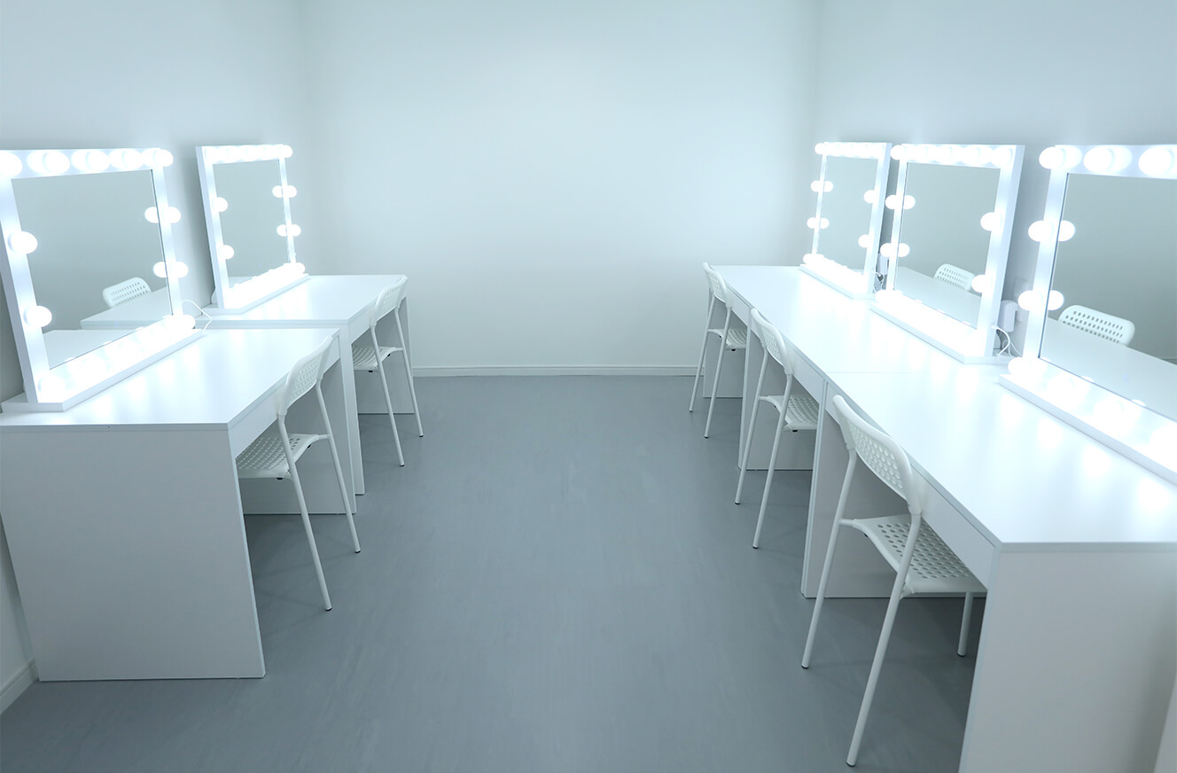 撮影も可能なルクール更衣室